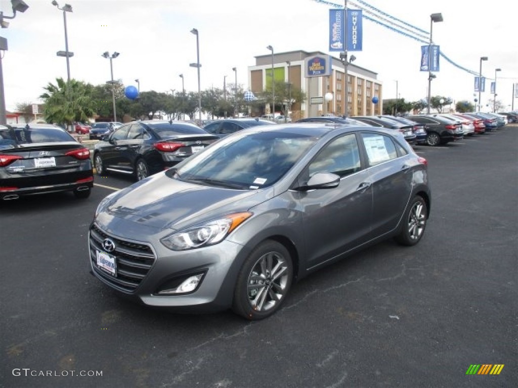2016 Elantra GT  - Galactic Gray / Black photo #3
