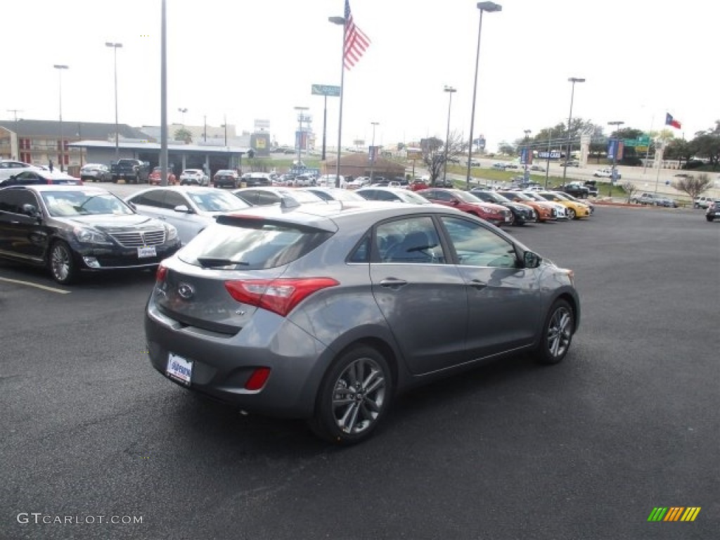 2016 Elantra GT  - Galactic Gray / Black photo #7