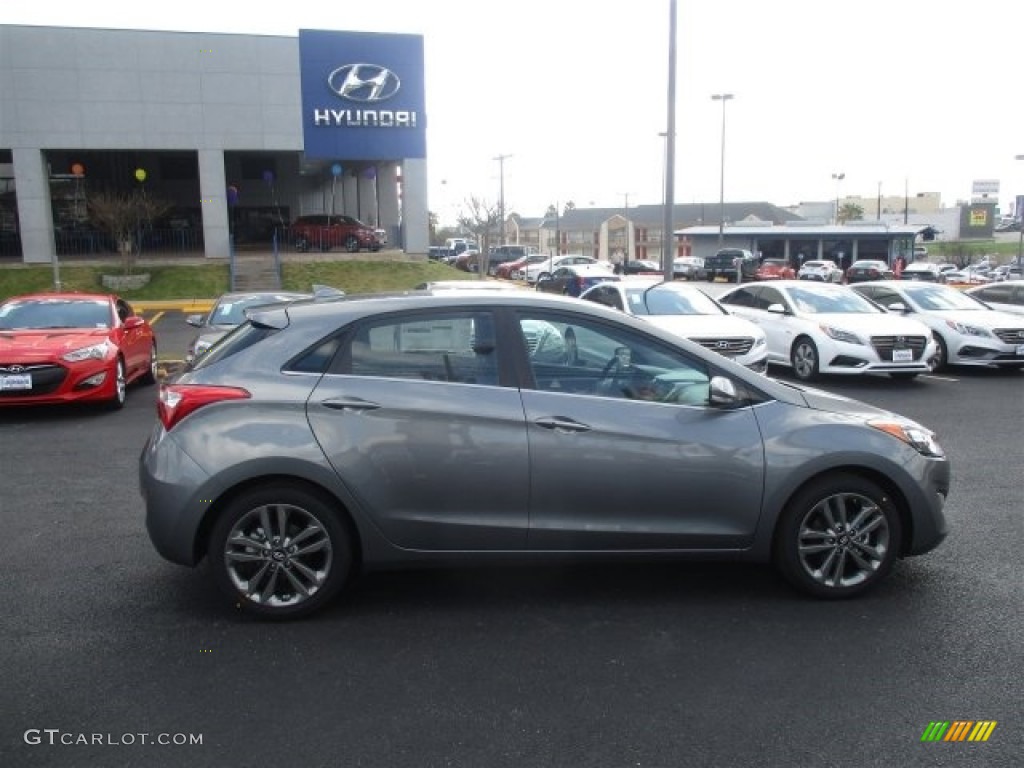 2016 Elantra GT  - Galactic Gray / Black photo #8
