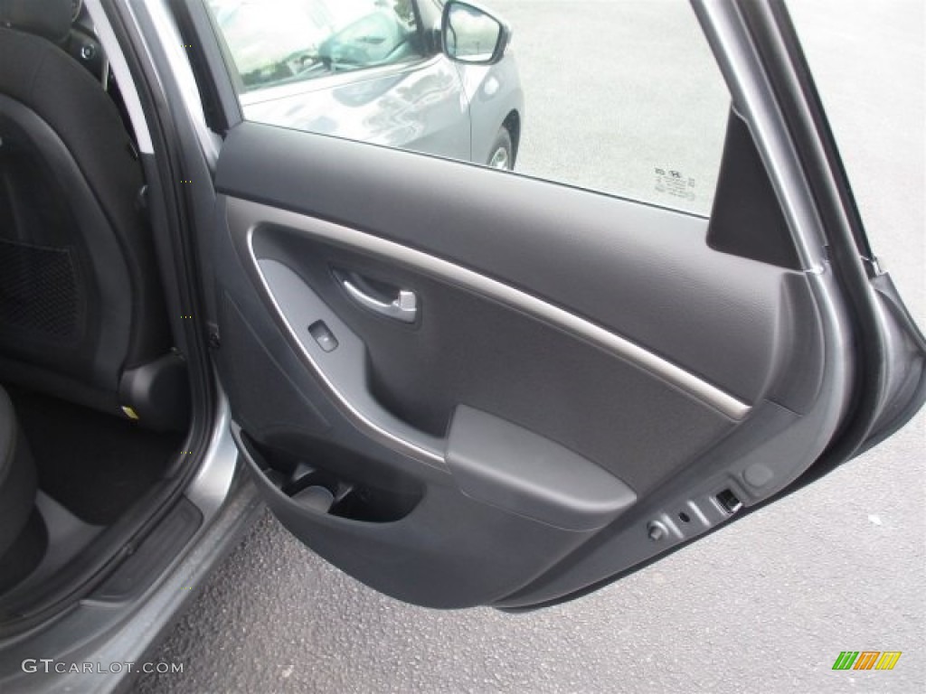 2016 Elantra GT  - Galactic Gray / Black photo #12