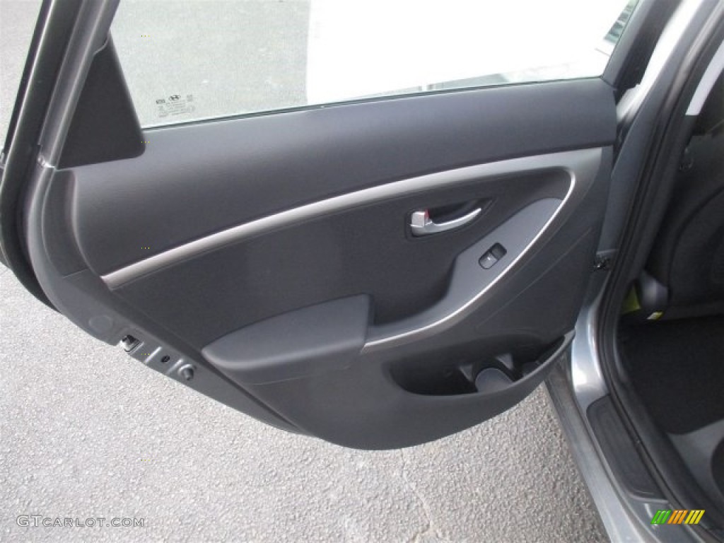 2016 Elantra GT  - Galactic Gray / Black photo #16