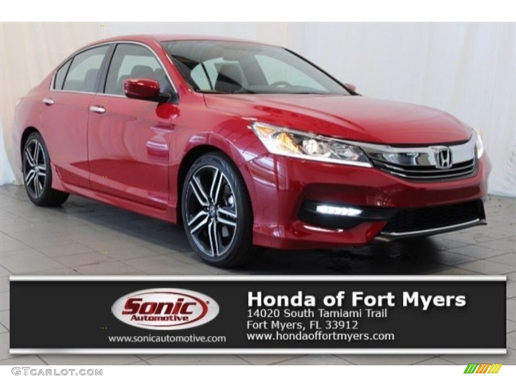 San Marino Red Honda Accord