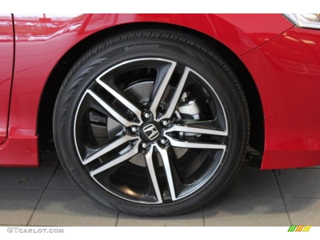 2016 Accord Sport Sedan - San Marino Red / Black photo #2