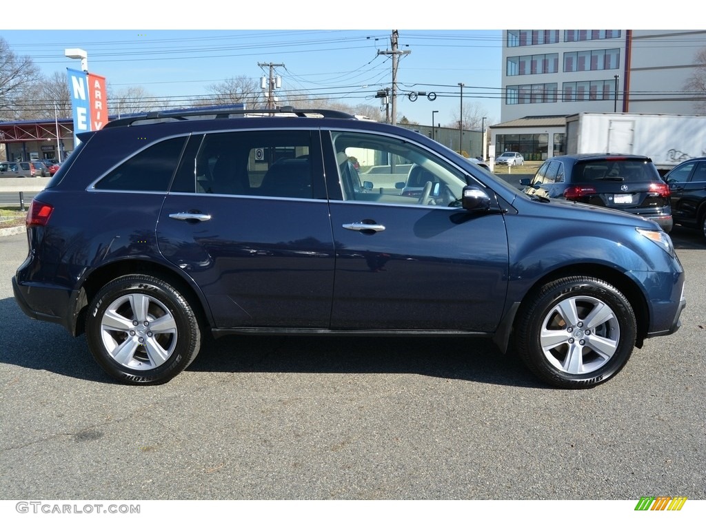 2013 MDX SH-AWD Technology - Bali Blue Pearl / Graystone photo #2