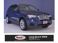 2016 Deep Sea Blue Metallic BMW X3 xDrive28i  photo #1