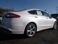 2016 White Platinum Tri-Coat Metallic Ford Fusion SE AWD  photo #2