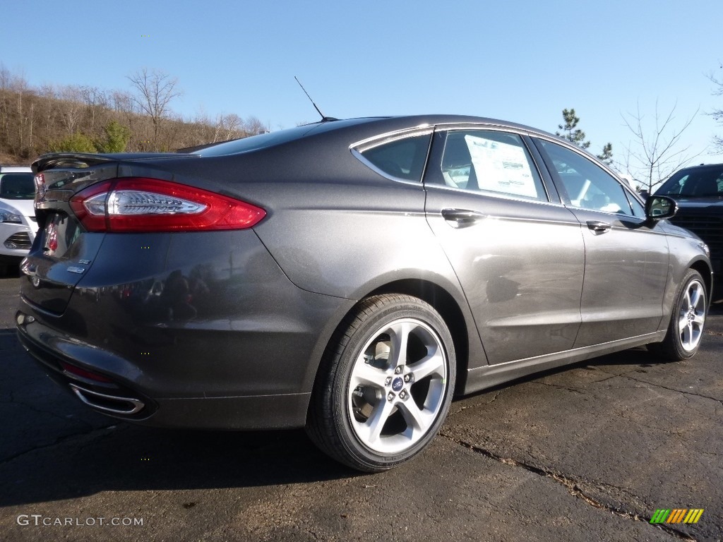 2016 Fusion SE AWD - Magnetic Metallic / Charcoal Black photo #2