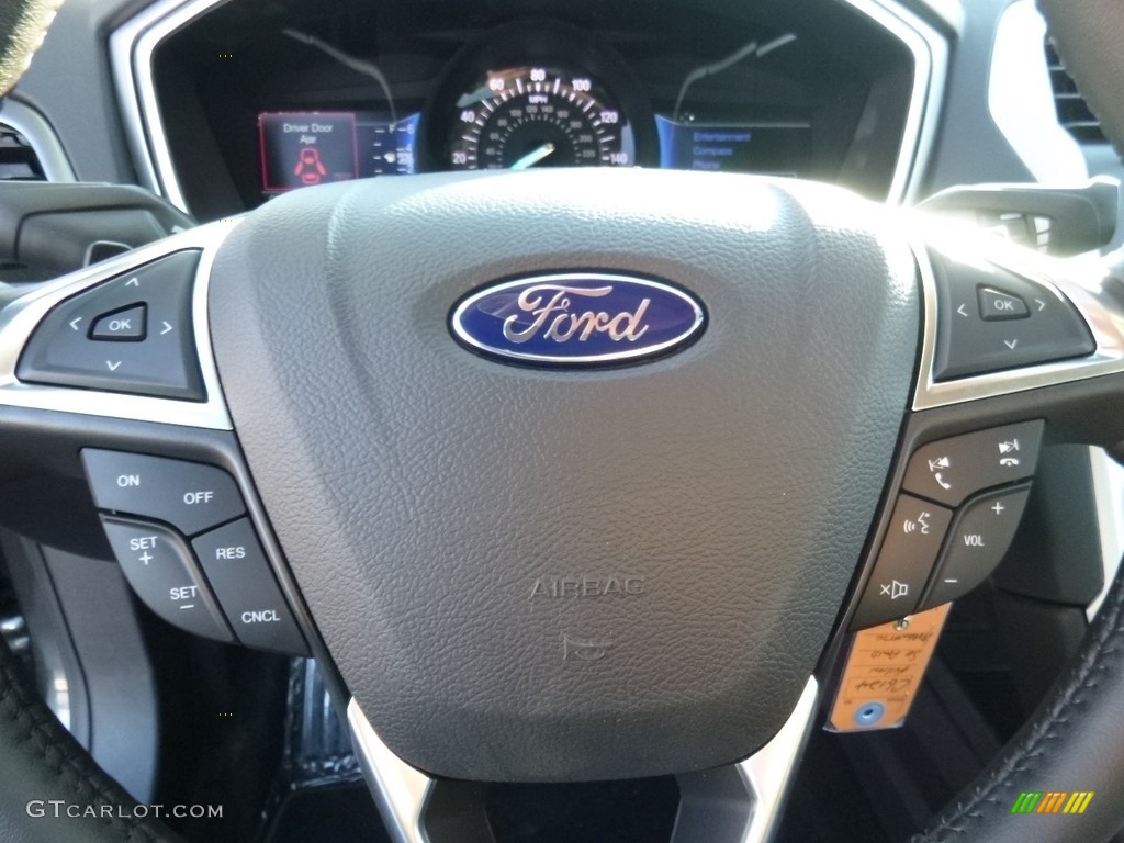 2016 Fusion SE AWD - Magnetic Metallic / Charcoal Black photo #12