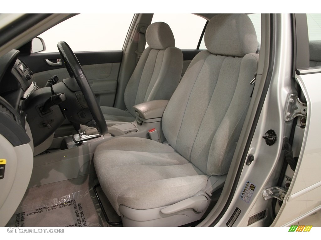 Gray Interior 2006 Hyundai Sonata GLS Photo #111177562