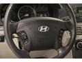 2006 Hyundai Sonata Gray Interior Steering Wheel Photo
