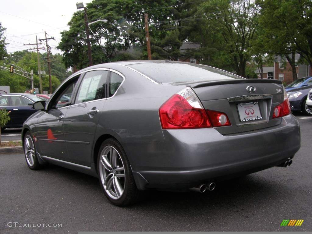 2006 M 45 Sport Sedan - Diamond Graphite Metallic / Graphite photo #6