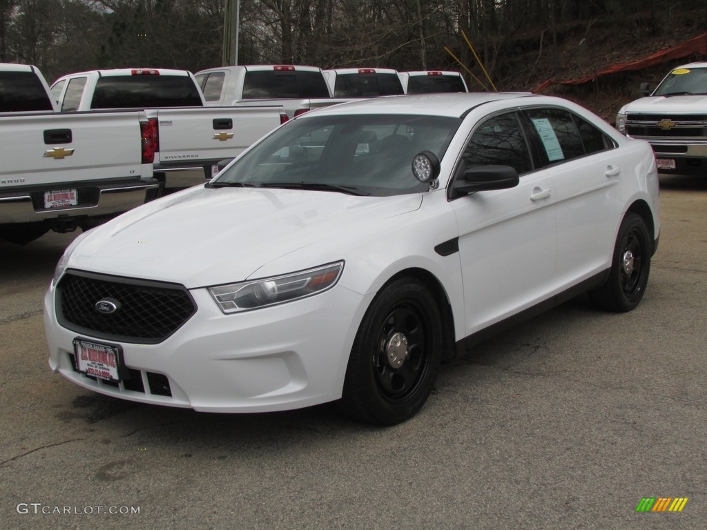 2014 Taurus Police Special SVC - Oxford White / Charcoal Black photo #1