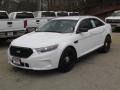 Oxford White 2014 Ford Taurus Police Special SVC Exterior