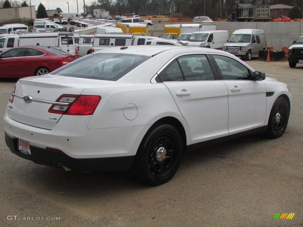 2014 Taurus Police Special SVC - Oxford White / Charcoal Black photo #5