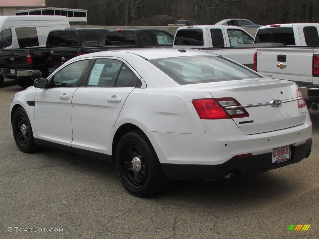 2014 Taurus Police Special SVC - Oxford White / Charcoal Black photo #7