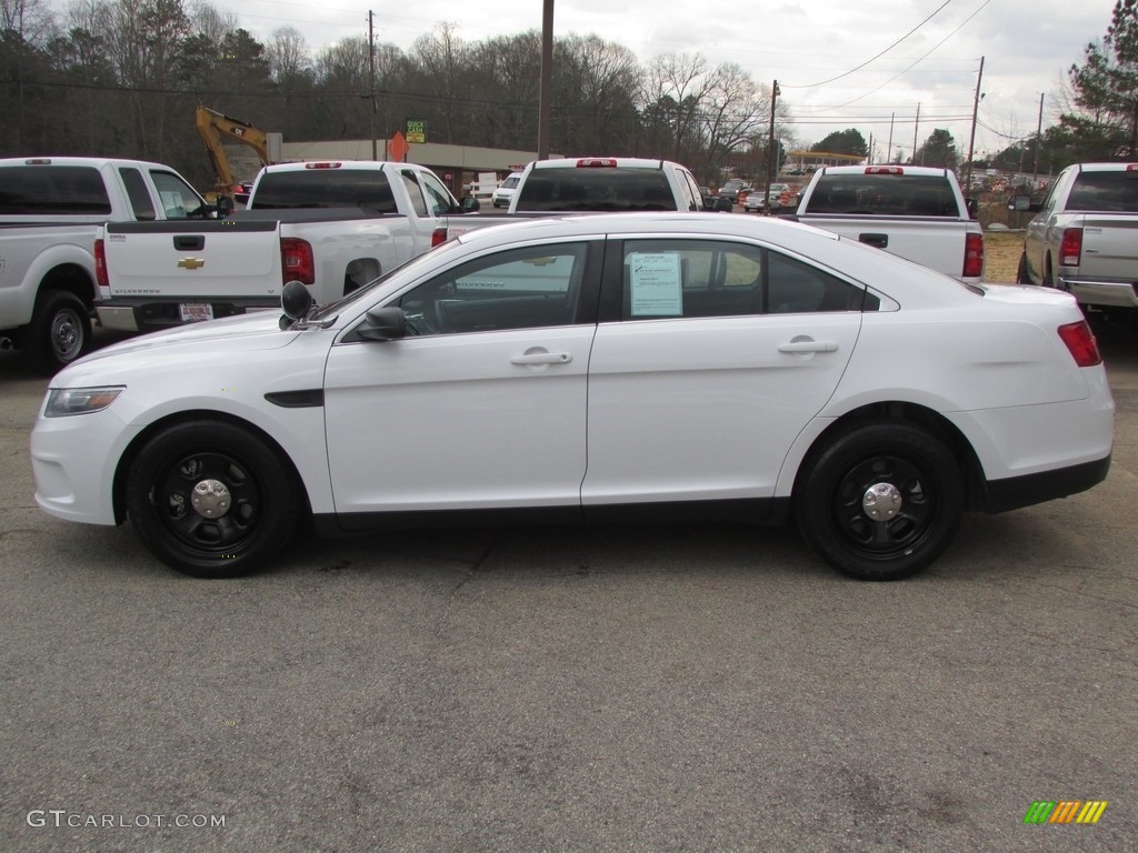 2014 Taurus Police Special SVC - Oxford White / Charcoal Black photo #9