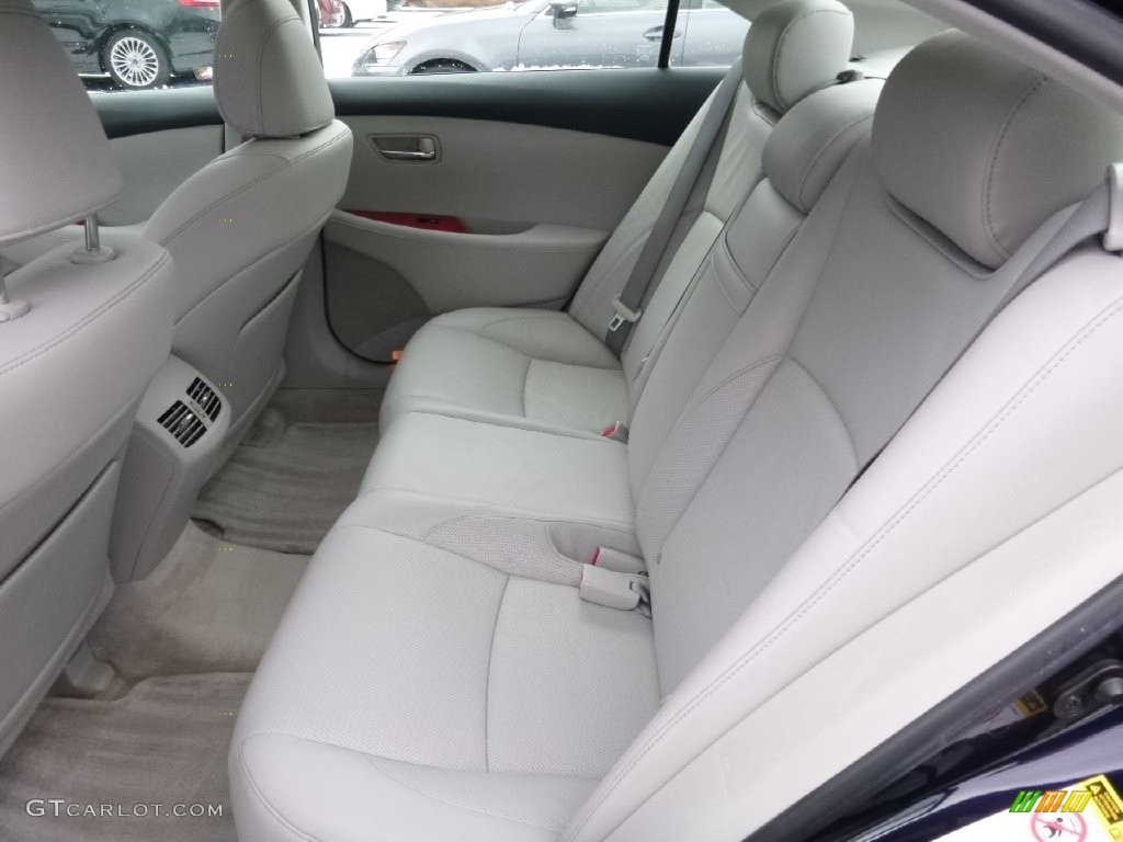 2008 ES 350 - Black Sapphire Pearl / Light Gray photo #6