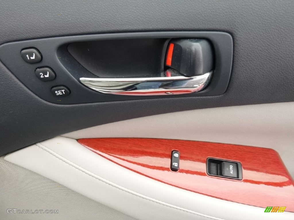 2008 ES 350 - Black Sapphire Pearl / Light Gray photo #10