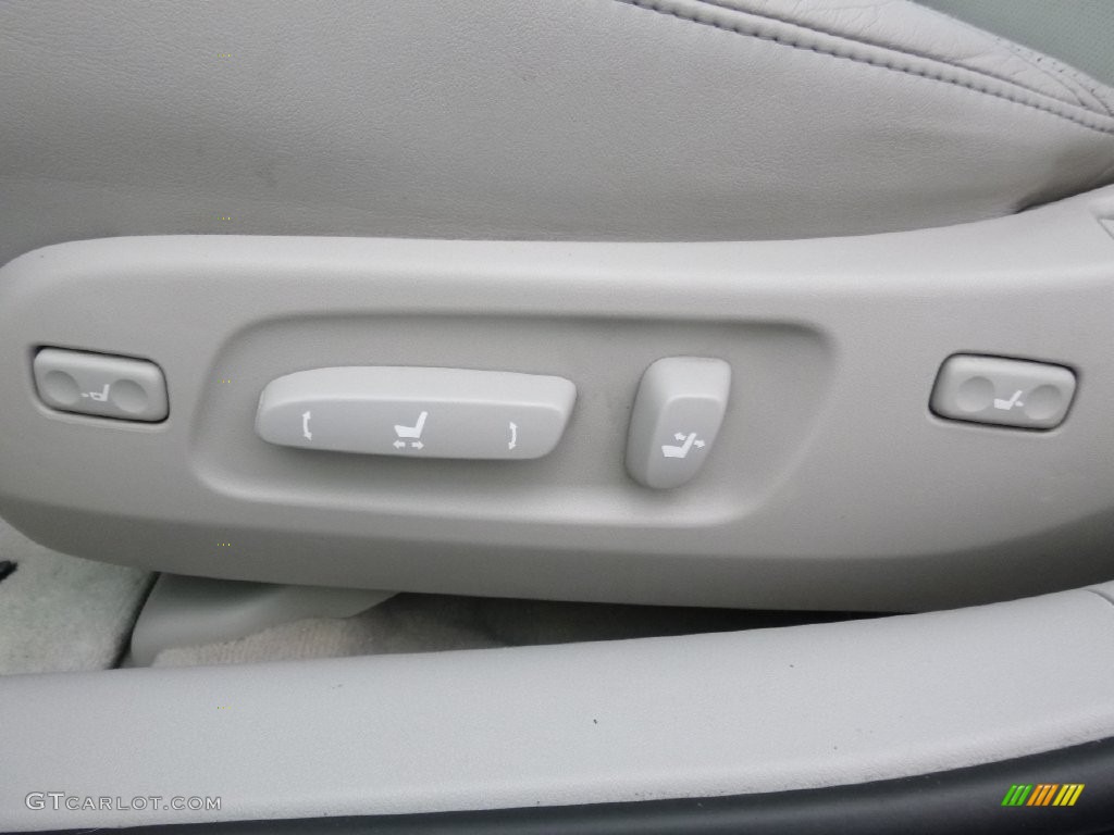 2008 ES 350 - Black Sapphire Pearl / Light Gray photo #18