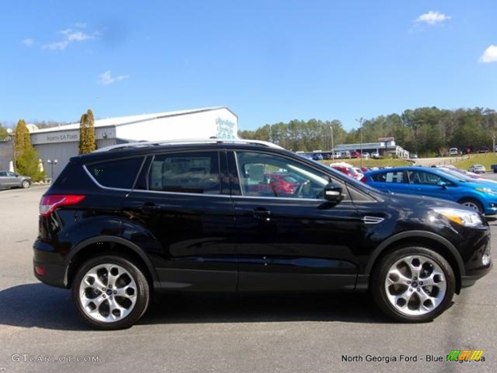 2016 Escape Titanium 4WD - Shadow Black / Charcoal Black photo #6