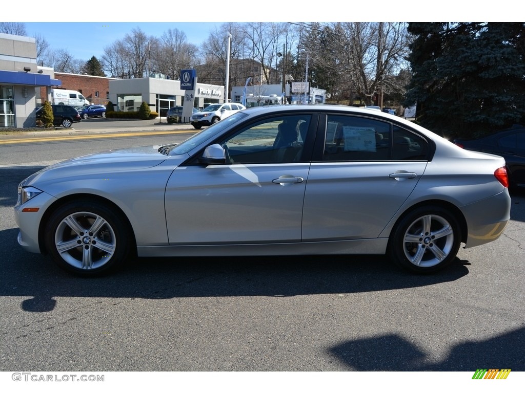 2013 3 Series 328i xDrive Sedan - Glacier Silver Metallic / Black photo #5