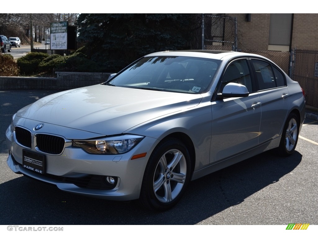 2013 3 Series 328i xDrive Sedan - Glacier Silver Metallic / Black photo #6