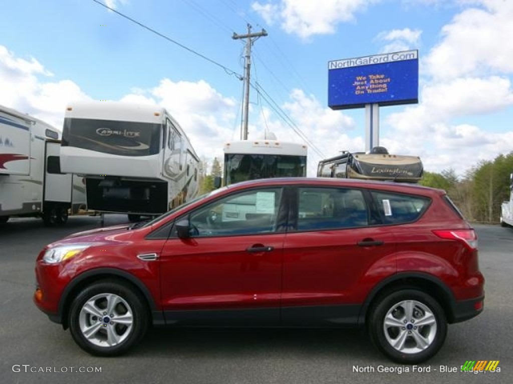 2016 Escape S - Sunset Metallic / Charcoal Black photo #2