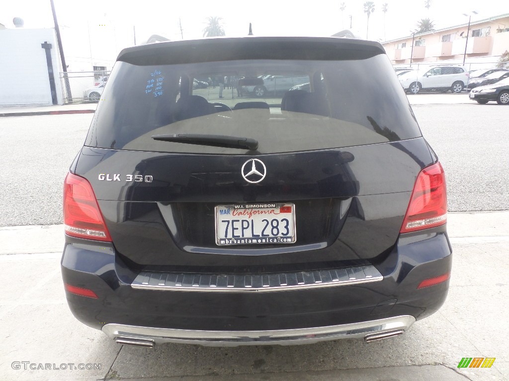 2014 GLK 350 - Lunar Blue Metallic / Almond Beige/Mocha photo #3
