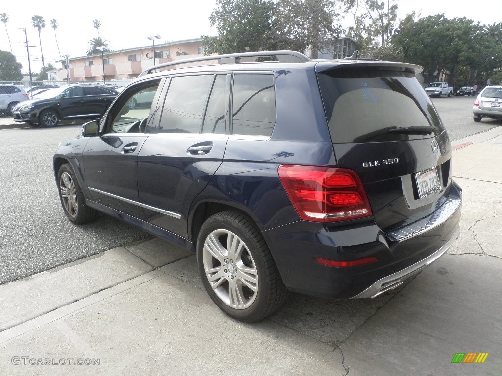 2014 GLK 350 - Lunar Blue Metallic / Almond Beige/Mocha photo #4