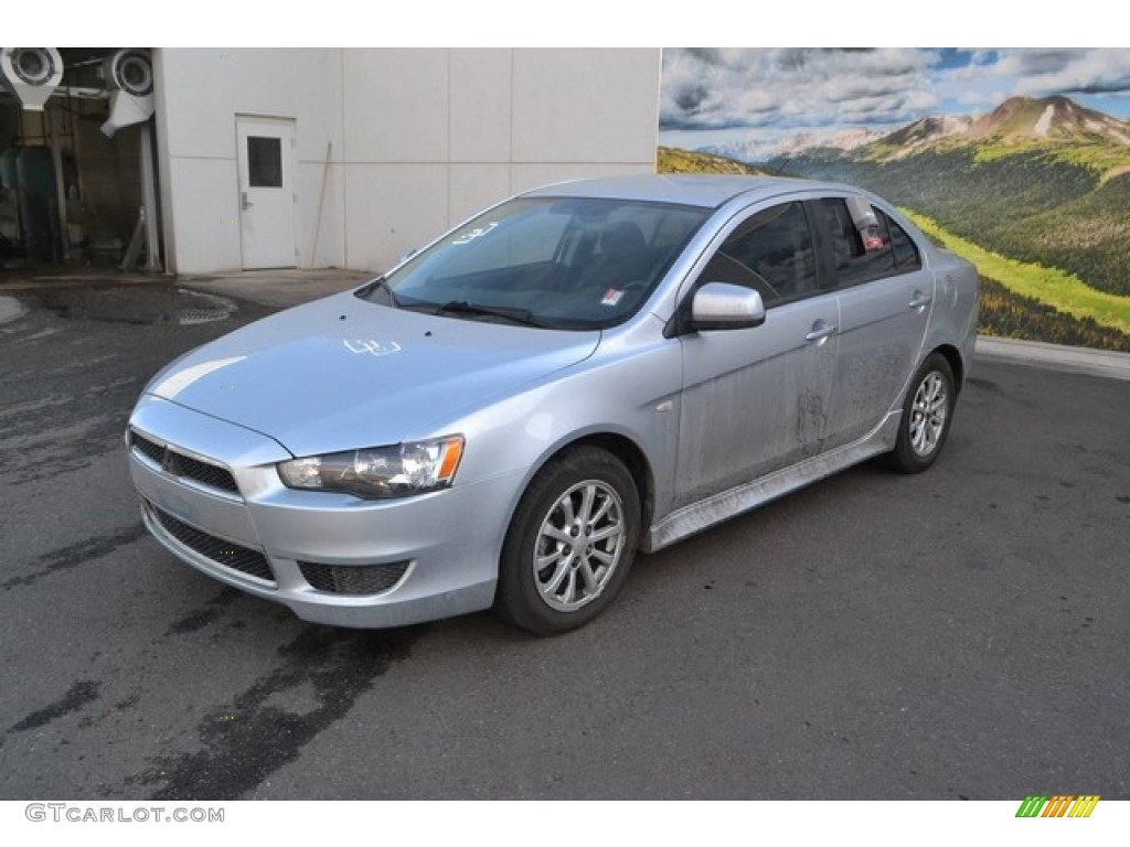 Apex Silver Metallic 2012 Mitsubishi Lancer SE AWD Exterior Photo #111184649