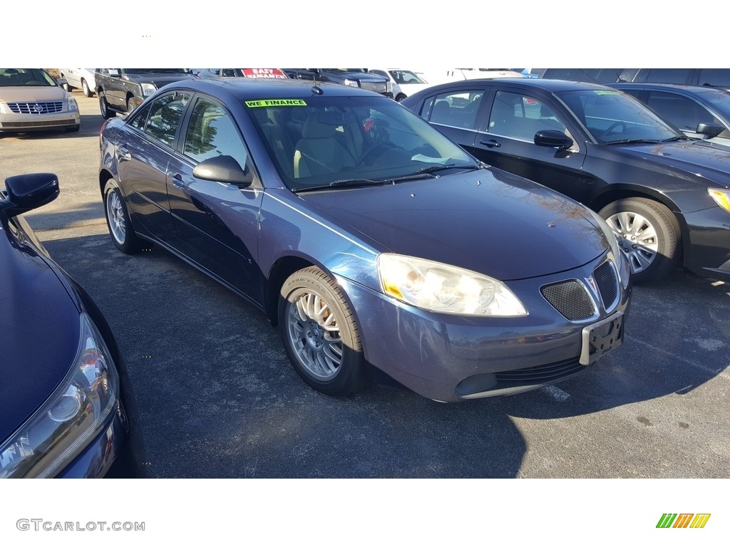 2008 G6 Value Leader Sedan - Midnight Blue Metallic / Ebony Black photo #2