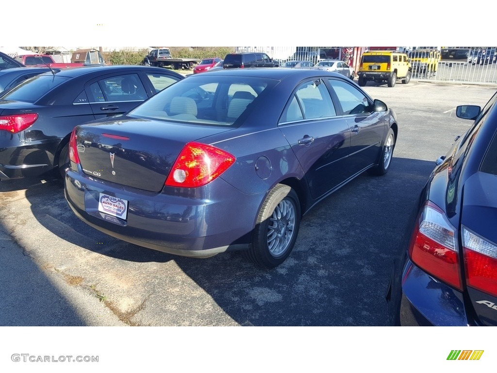 2008 G6 Value Leader Sedan - Midnight Blue Metallic / Ebony Black photo #3