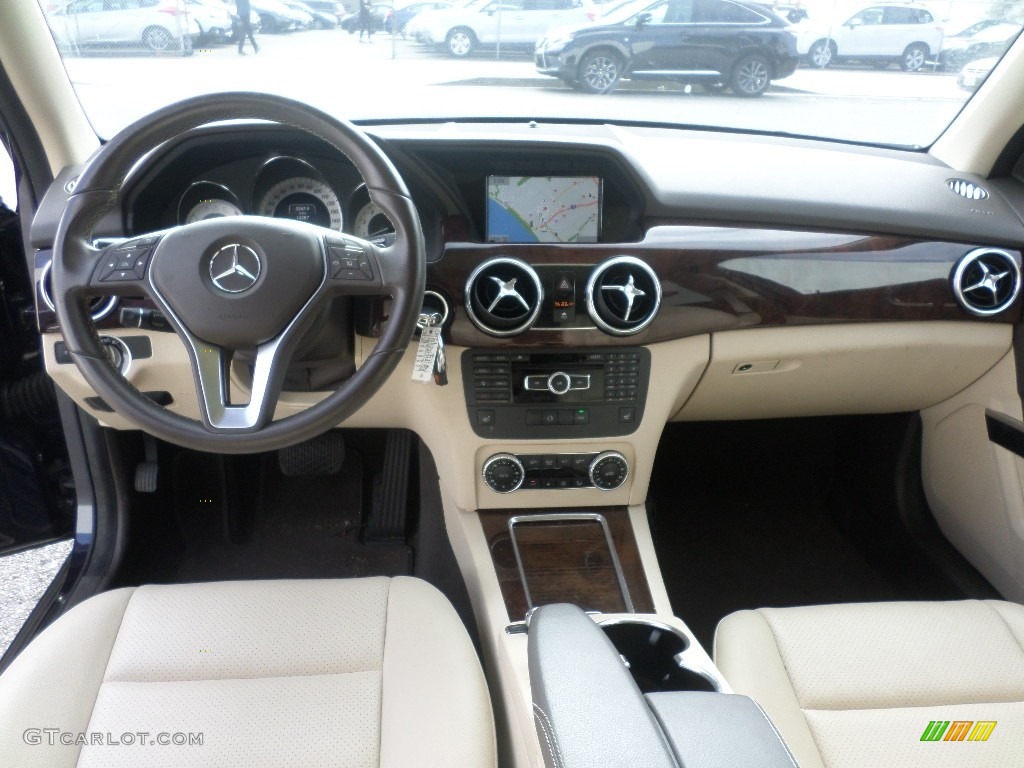 2014 GLK 350 - Lunar Blue Metallic / Almond Beige/Mocha photo #21