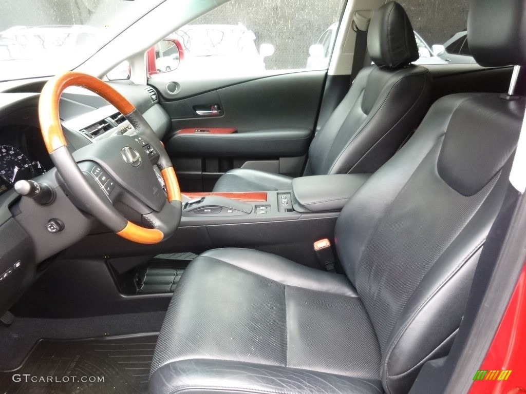 2012 RX 350 AWD - Matador Red Metallic / Black photo #5