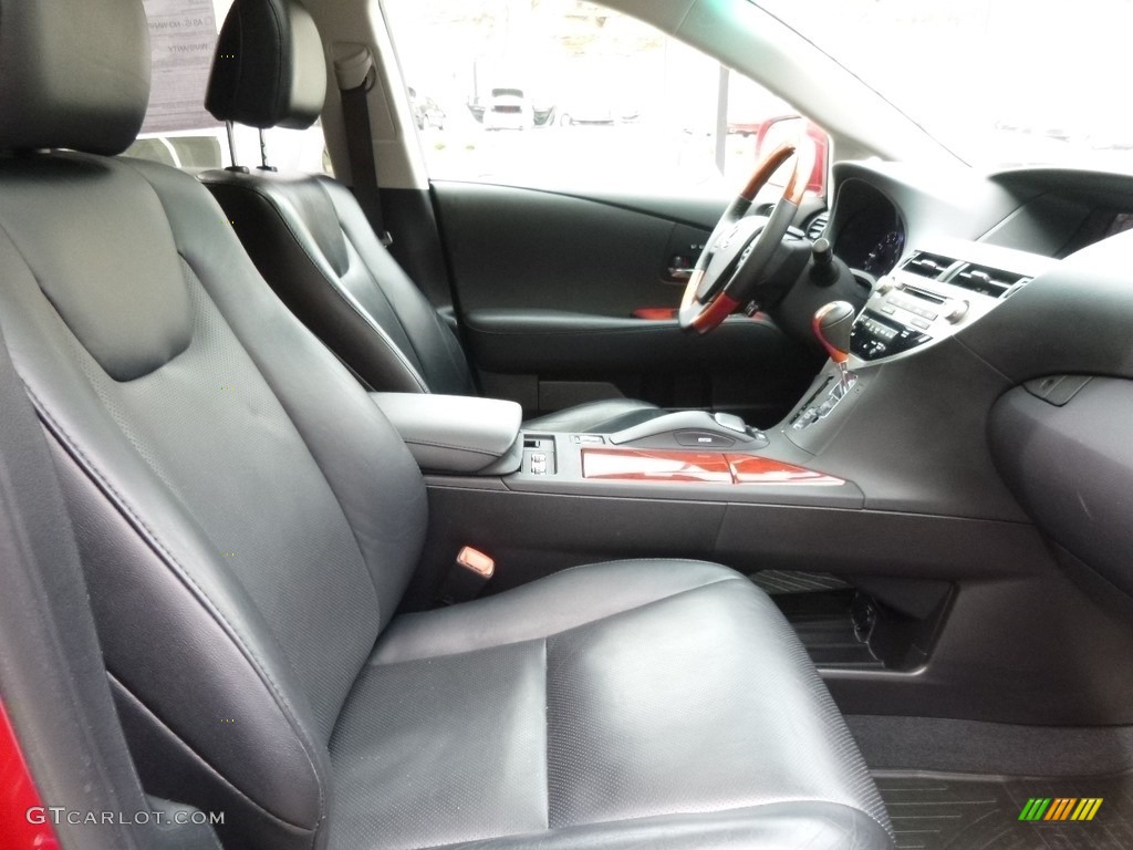 2012 RX 350 AWD - Matador Red Metallic / Black photo #12