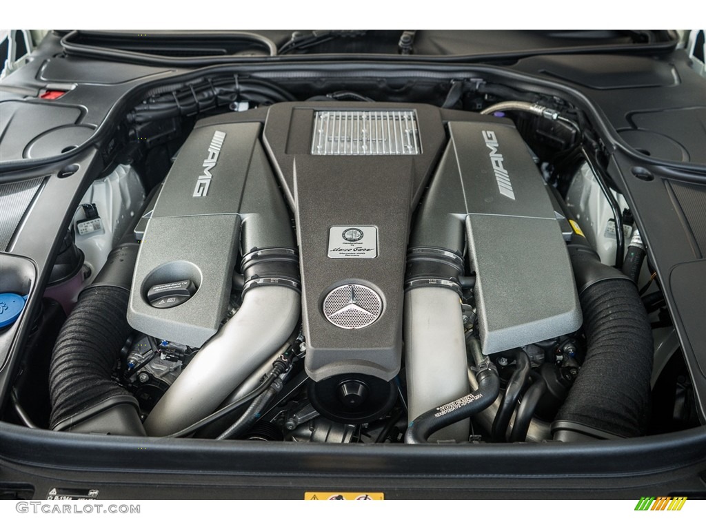 2016 Mercedes-Benz S 63 AMG 4Matic Sedan 5.5 Liter AMG biturbo DOHC 32-Valve VVT V8 Engine Photo #111187898
