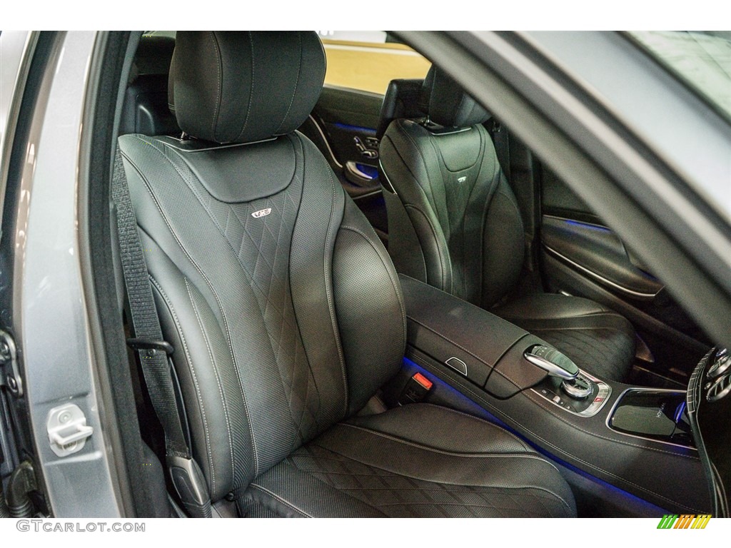 Black Interior 2016 Mercedes-Benz S Mercedes-Maybach S600 Sedan Photo #111188351