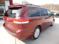 2013 Salsa Red Pearl Toyota Sienna LE AWD  photo #8