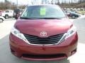 2013 Salsa Red Pearl Toyota Sienna LE AWD  photo #13