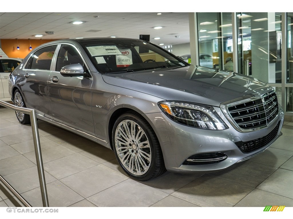 Palladium Silver Metallic 2016 Mercedes-Benz S Mercedes-Maybach S600 Sedan Exterior Photo #111188612