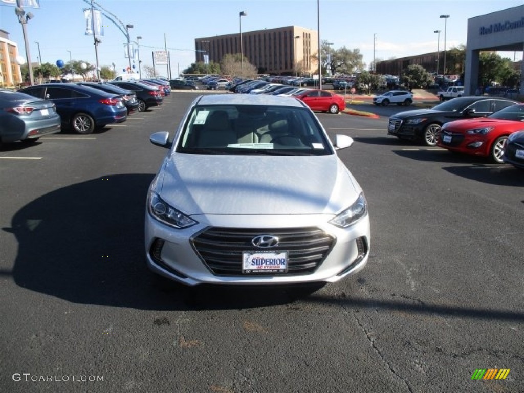 2017 Elantra Limited - Silver / Gray photo #2