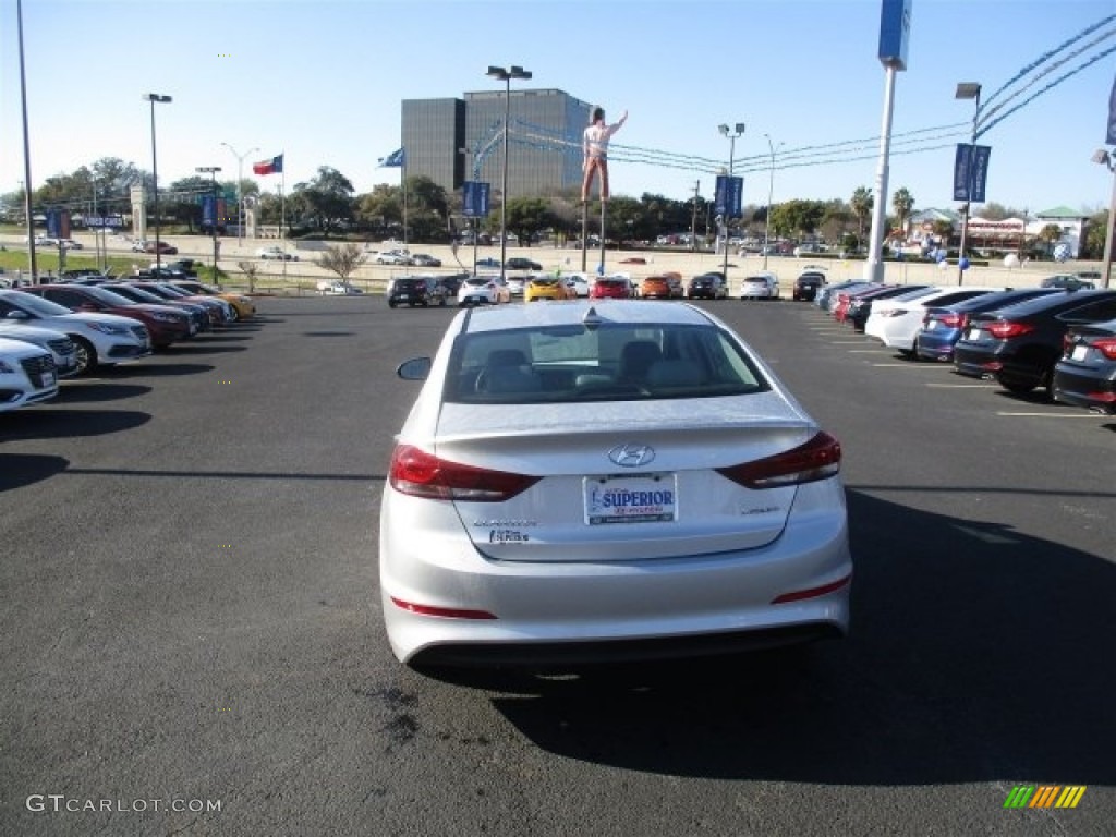 2017 Elantra Limited - Silver / Gray photo #4