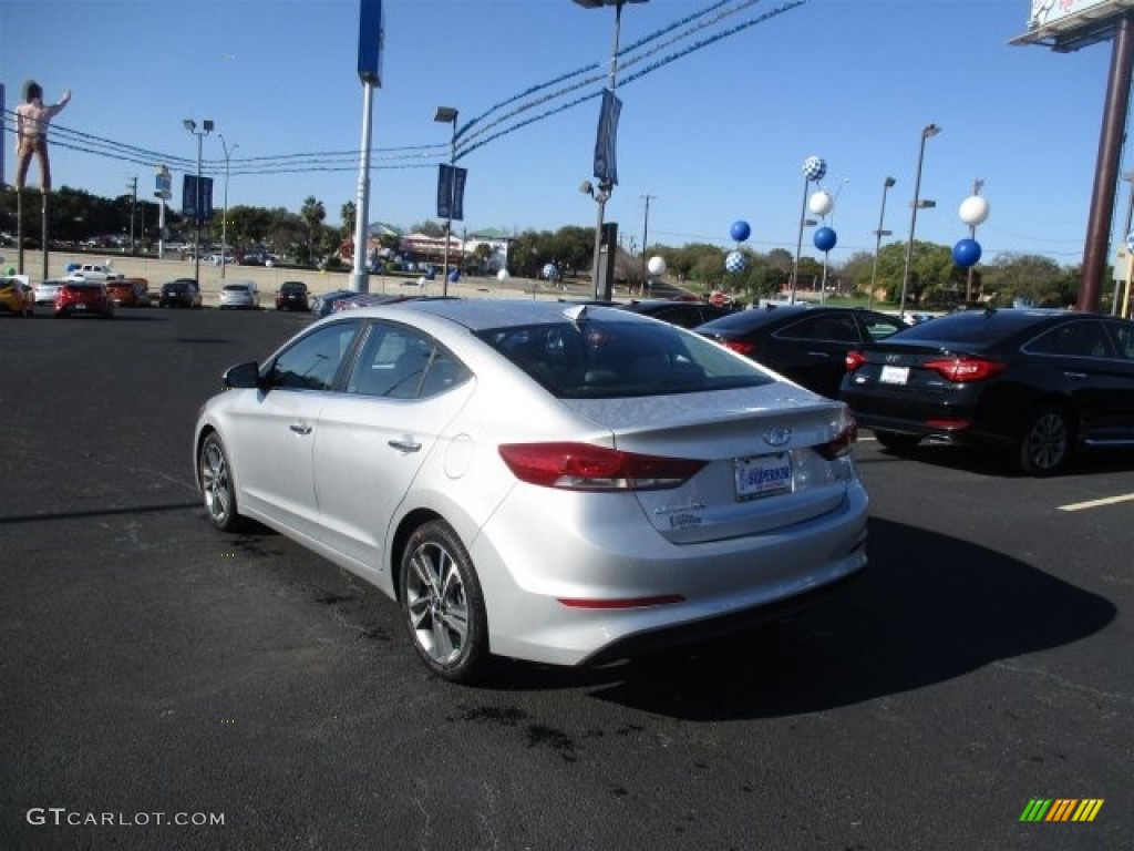 2017 Elantra Limited - Silver / Gray photo #6