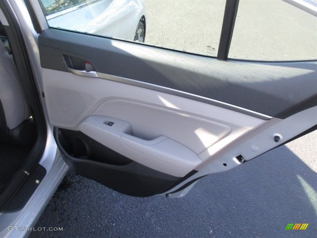 2017 Elantra Limited - Silver / Gray photo #13