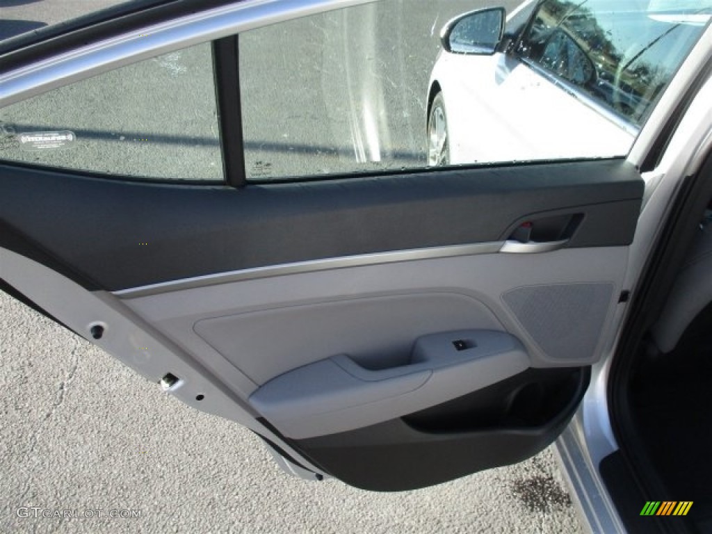 2017 Elantra Limited - Silver / Gray photo #16