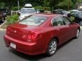 Garnet Fire Red Metallic - G 35 x Sedan Photo No. 6