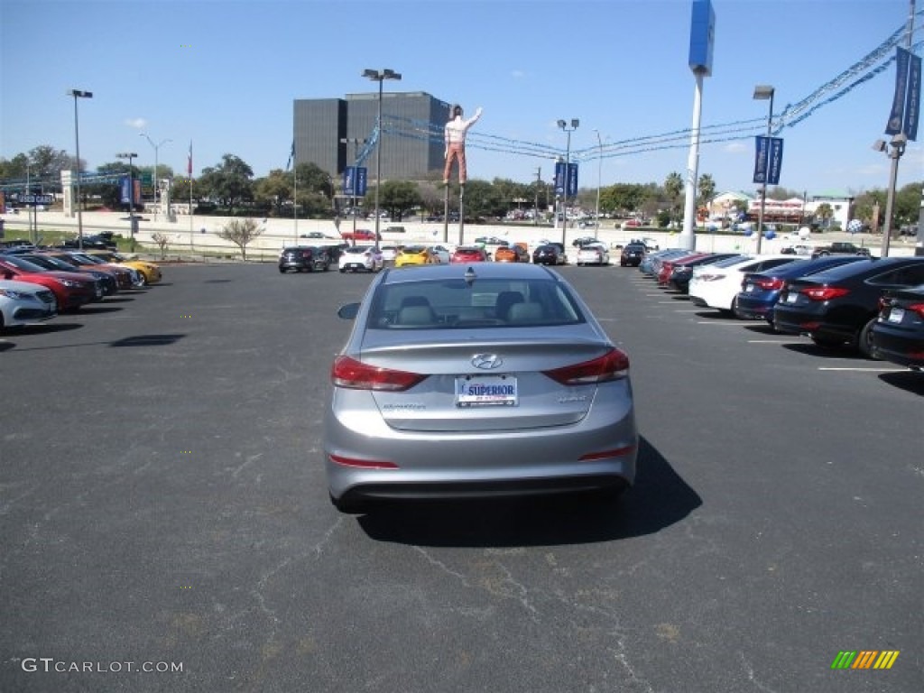 2017 Elantra Limited - Gray / Black photo #4