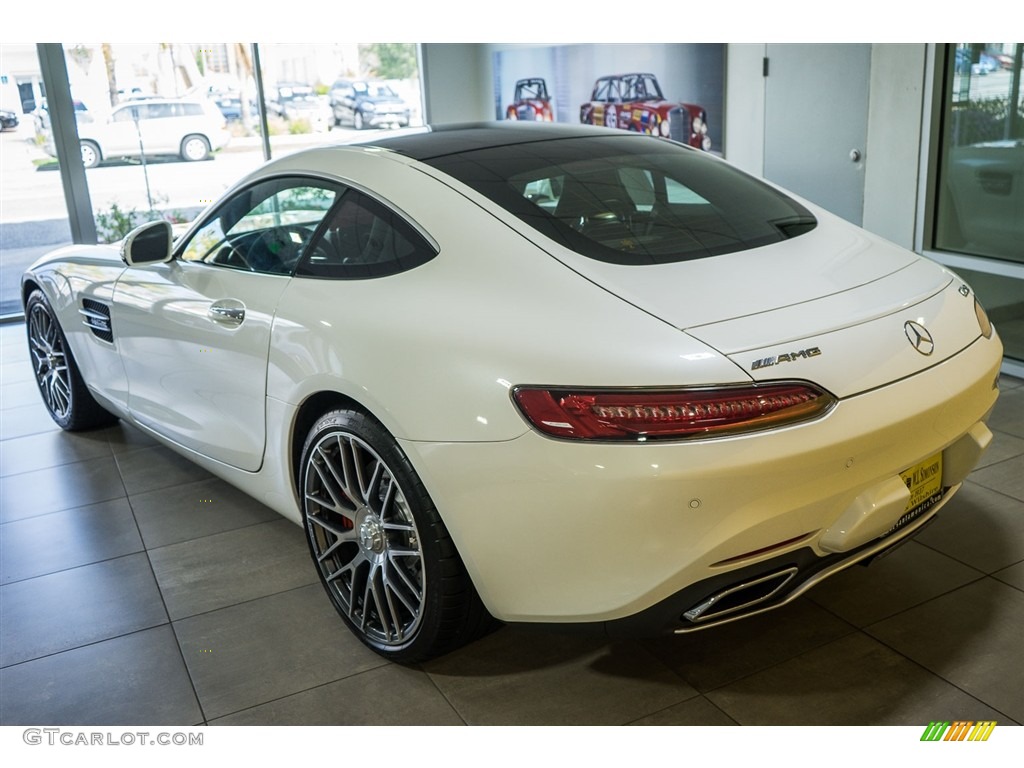 designo Diamond White Metallic 2016 Mercedes-Benz AMG GT S Coupe Exterior Photo #111189836