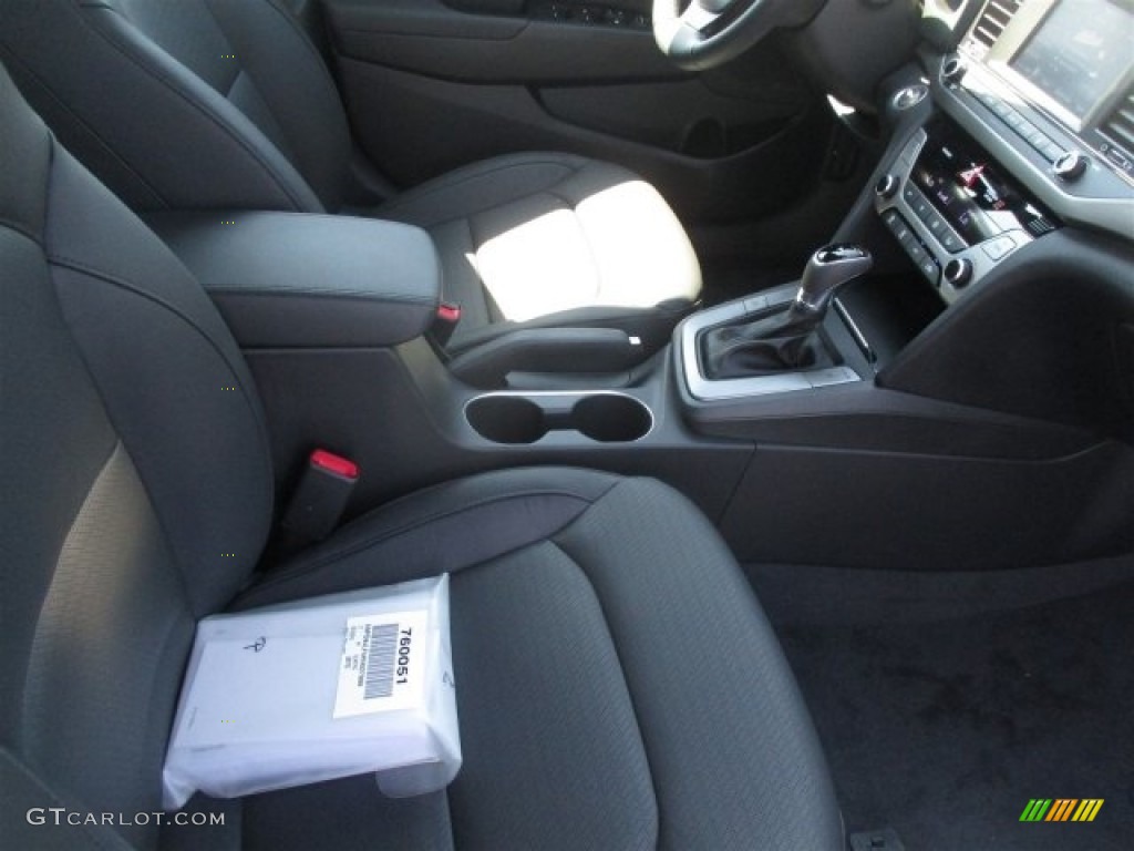 2017 Elantra Limited - Gray / Black photo #12