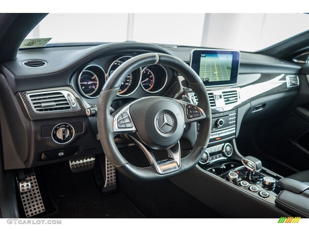 2015 Mercedes-Benz CLS 63 AMG S 4Matic Coupe Black Dashboard Photo #111190424